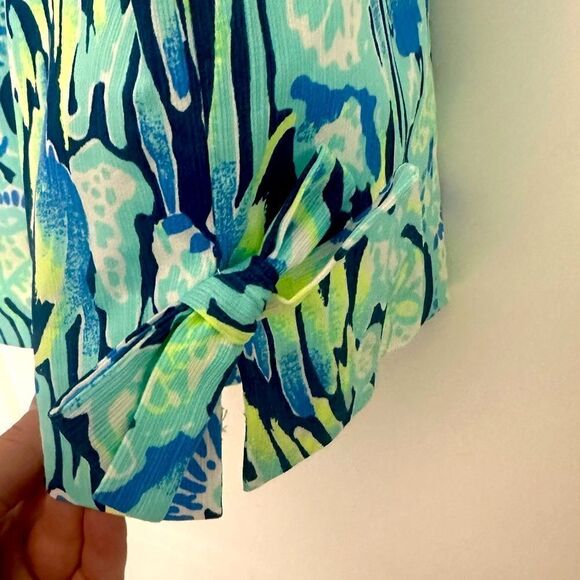 Lilly Pulitzer Mila Shift Dress Indigo Sunset NWT - Picture 5 of 10